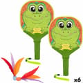 Miniatyrbild 1 av 6: Strandspadar Colorbaby Krokodil 18,5 x 33 x 0,5 cm (6 antal)