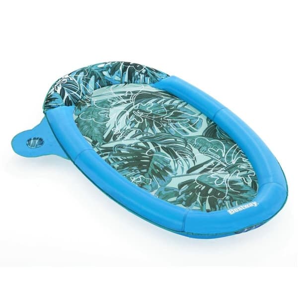 Bestway uppblåsbar madrass Flex' n Fold 171x94 cm Strand och Pool 43552