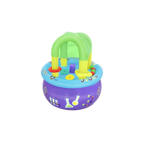 Bestway Lärtabell Spel Uppblåsbar 76x76x88 cm +18 Månader Inomhus och Trädgård 52573
