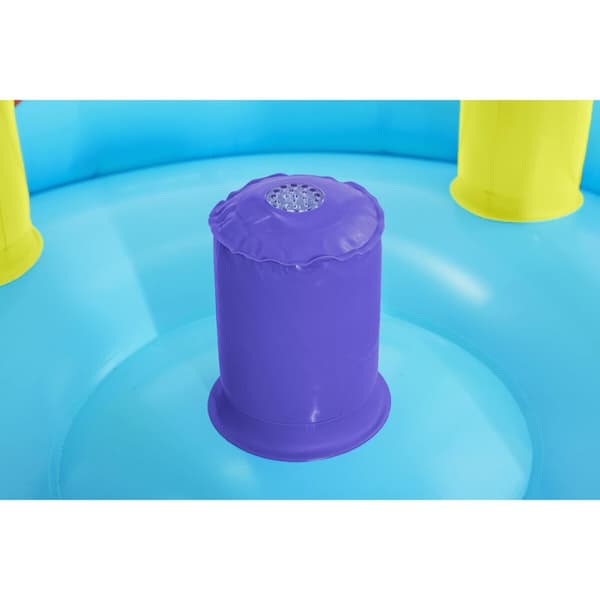 Bestway Lärtabell Spel Uppblåsbar 76x76x88 cm +18 Månader Inomhus och Trädgård 52573