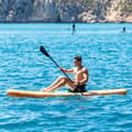 Miniatyrbillede 1 af 11: 2 i 1 Oppusteligt Paddle Surf Board med sæde og tilbehør Siros InnovaGoods 10'5" 320 cm