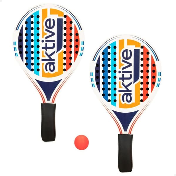 Strandspader med ball Aktive Tre 19,5 x 38 cm (24 enheter)