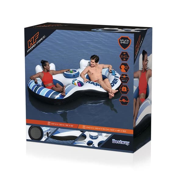 Oppblåsbart hjul Bestway Rapid Rider 251 x 132 cm