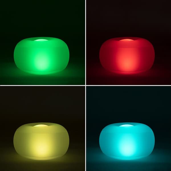 Ilmatäytteinen Istuin Monivärisellä Led-valolla ja Kaukosäätimellä Pulight InnovaGoods