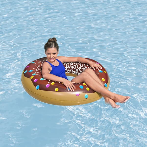 Puhallettava kelluke Bestway Donut Ø 107 cm Monivärinen