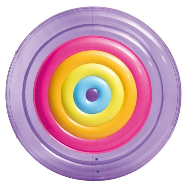 Luftmadrass Intex 206 x 24 x 206 cm (3 antal)