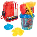 Miniatyrbild 2 av 7: Strandleksaker set Spider-Man 18 x 16 x 18 cm (12 antal)