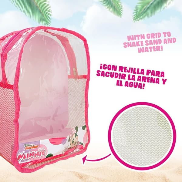 Rantalelusetti Minnie Mouse 18 x 16 x 18 cm (12 osaa)