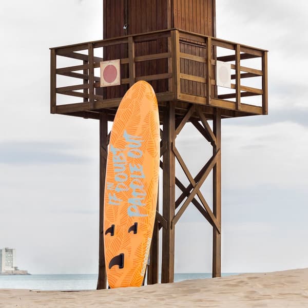 2 i 1 Oppusteligt Paddle Surf Board med sæde og tilbehør Siros InnovaGoods 10'5" 320 cm