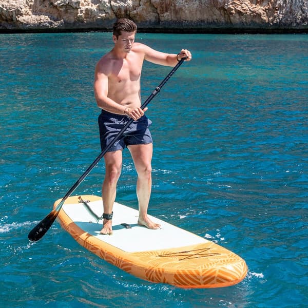 2 i 1 Oppusteligt Paddle Surf Board med sæde og tilbehør Siros InnovaGoods 10'5" 320 cm