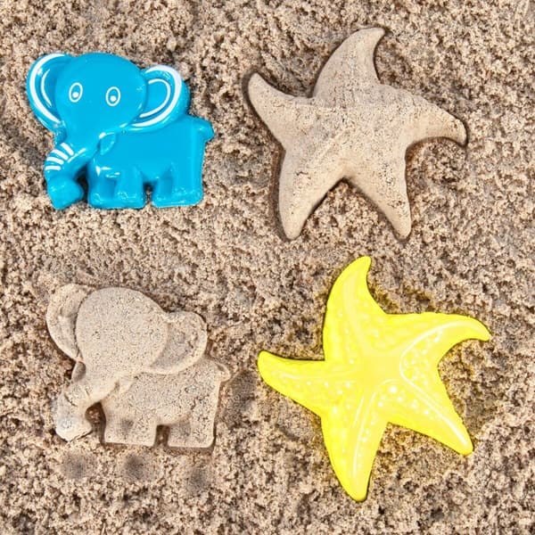 Strandlekesett Colorbaby 40 x 22 x 20 cm (4 enheter)