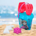 Miniatyrbillede 5 af 7: Sæt med legetøj til stranden Frozen 18 x 16 x 18 cm (12 enheder)