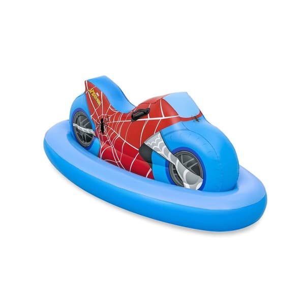 Bestway Uppblåsbar Motorcykel Spiderman 170x84 cm +3 År Strand och Pool 98794