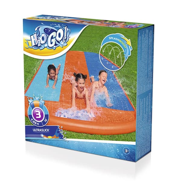 Bestway Triple Rutschbana 488x207,5 cm +3 År Trädgård 52329