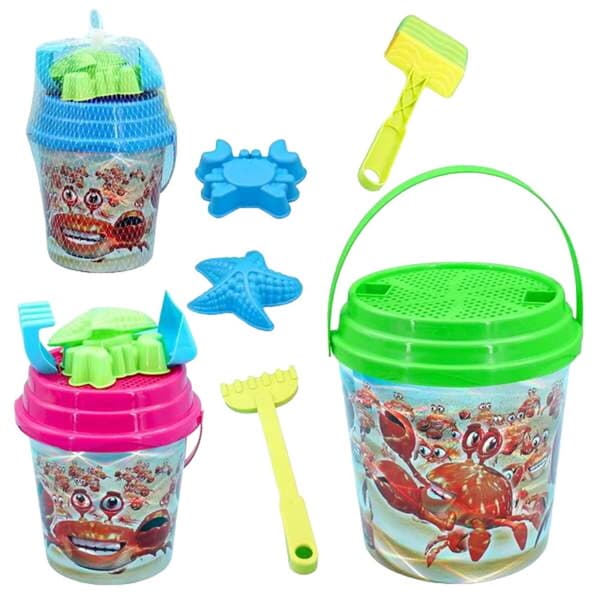 Strandleksaker set Juinsa 17 x 17 cm Krabba