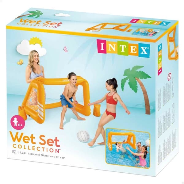 Mål oppustet Intex Orange