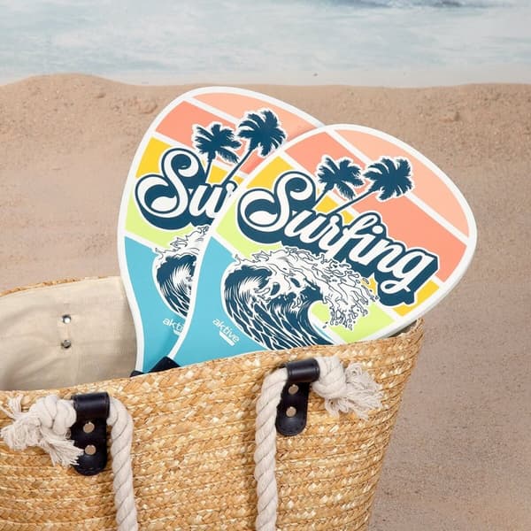 Strandskovle med bold Aktive Surf 20 x 40 cm (12 enheder)