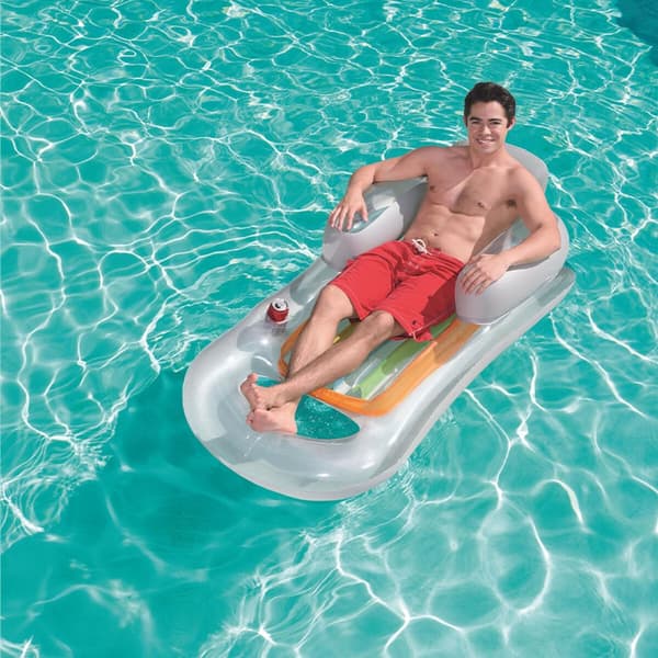Oppustelig poolstol Bestway 157 x 89 cm