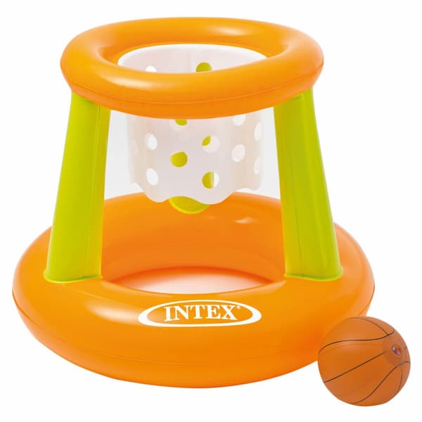 Puhallettava peli Intex Koripallokori 67 x 55 x 67 cm (12 osaa)