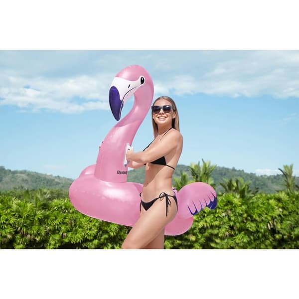 Puhallettava kelluke Bestway Vaaleanpunainen flamingo 153 x 143 cm