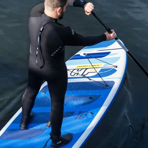 Ilmatäytteinen Paddle Surf Board Tarvikkeilla Bestway Hydro-Force Monivärinen 305 x 84 x 12 cm