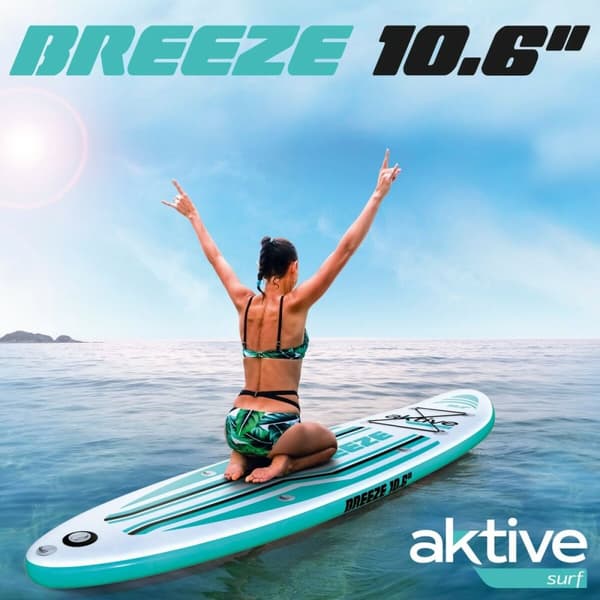Uppblåsbara Paddle Surfbräda med tillbehör Aktive