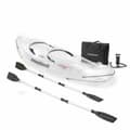 Miniatyrbillede 1 af 11: BRUGT Oppustelig gennemsigtig kajak med tilbehør Paros InnovaGoods 312 cm 2 steder (Refurbished A)