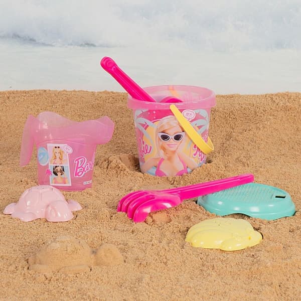 Strandlekesett Barbie 8 Deler Ø 18 cm