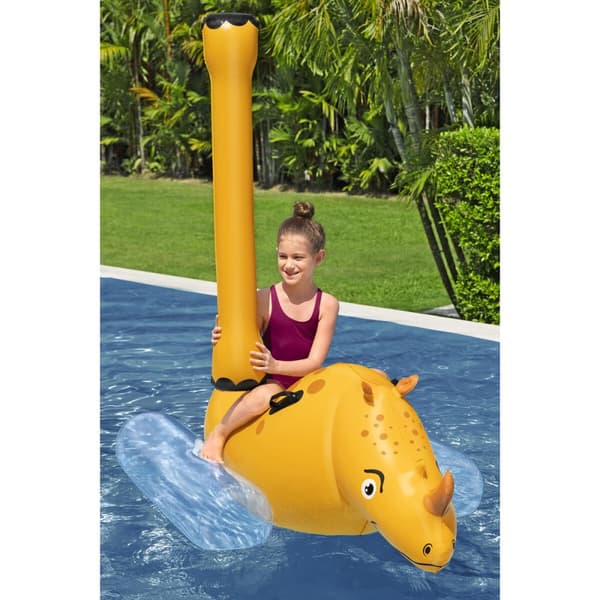 Bestway Uima-allas Leikkijä Rinoceronte 153x77 cm +3 vuotta 41522