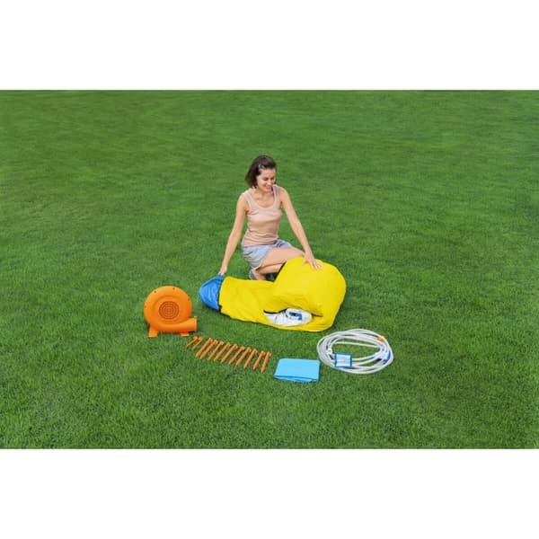 Bestway Uima-allas Vesipuisto Ilmapumppu 435x286x267cm + 5v Puutarha 53478