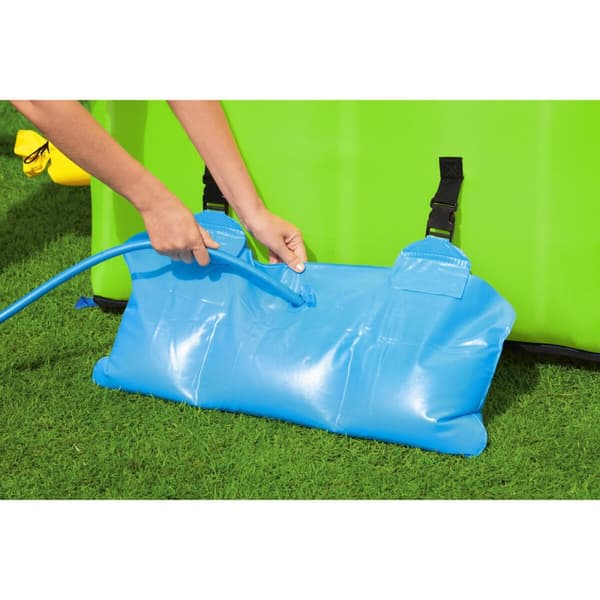 Bestway Uima-allas Vesipuisto Ilmapumppu 435x286x267cm + 5v Puutarha 53478