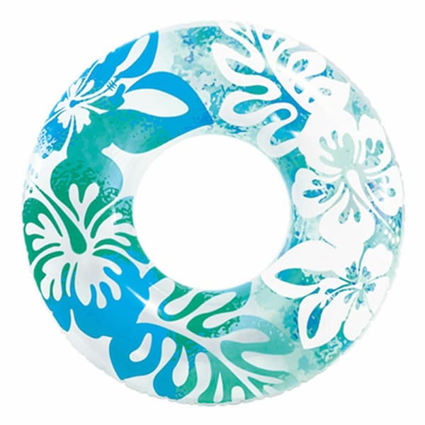 Oppustelig flydende donut Intex 59251 Ø 91 cm Multifarvet