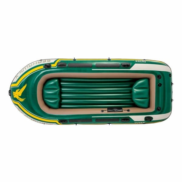 Oppusteligt Skib Colorbaby Grøn 4 personer