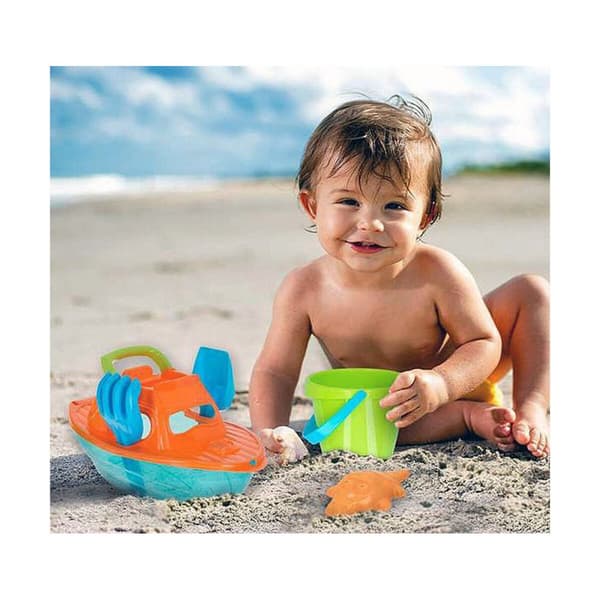 Strandleksaker set Colorbaby Barco