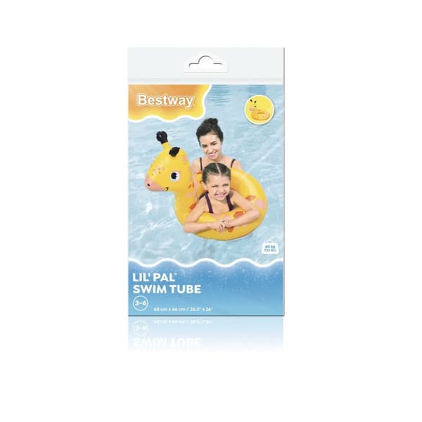 Bestway Oppustelig Flodhest 64x60/68x66/73,5x66 cm +3 til 6 År Strand og Pool 36464