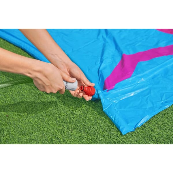 Bestway Rutsjebane med Dobbelt Oppustelige Dyr Llama 488x138 cm +3 År Have 52320