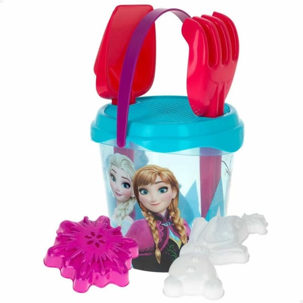 Sæt med legetøj til stranden Frozen 18 cm