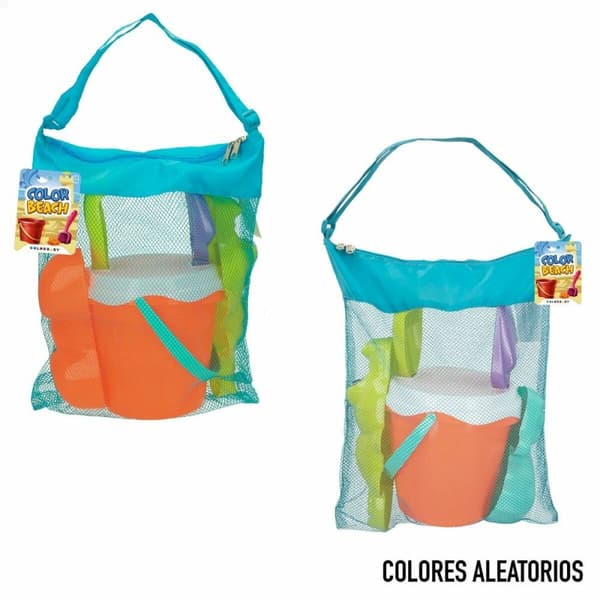 Sæt med legetøj til stranden Colorbaby 18 cm