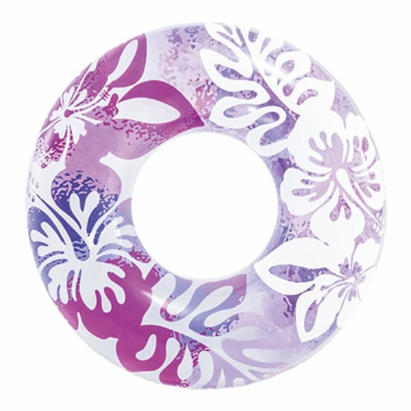 Oppustelig flydende donut Intex 59251 Ø 91 cm Multifarvet