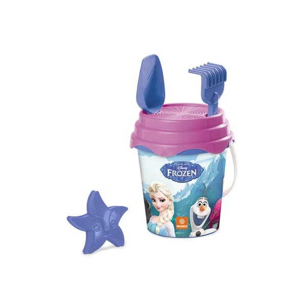 Sæt med legetøj til stranden Frozen 18 cm Multifarvet