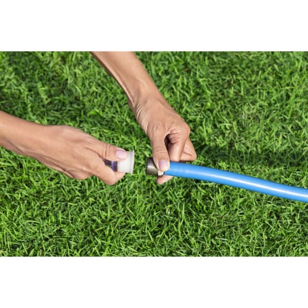 Bestway Uima-allas Vesipuisto Ilmapumppu 435x286x267cm + 5v Puutarha 53478