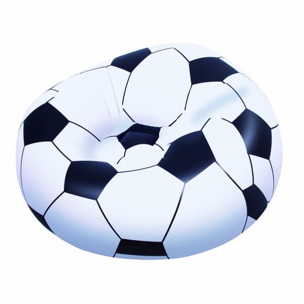 Bestway Jordens Jättestol Fotboll 114x112x66 cm +6 år Inomhus och Trädgård 75010