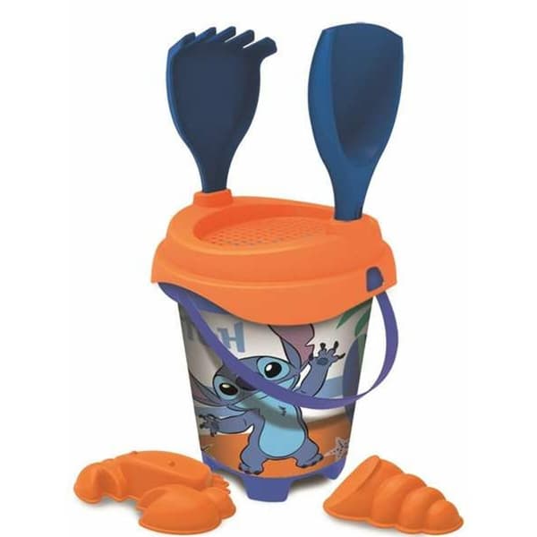Sæt med legetøj til stranden Unice Toys 18 cm Multifarvet