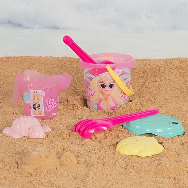 Strandlekesett Barbie 8 Deler 18 x 16 x 18 cm