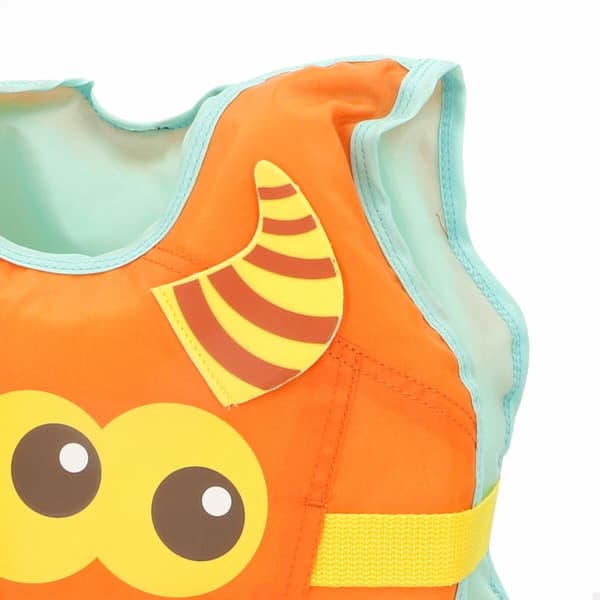 Redningsvest AquaSport 34 x 37 x 7 cm Orange (4 enheder)