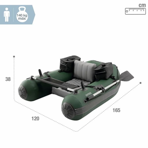 Oppusteligt Skib Intex 119 x 38 x 165 cm
