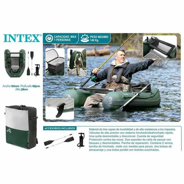 Oppusteligt Skib Intex 119 x 38 x 165 cm