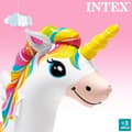 Miniatyrbild 5 av 5: Luftmadrass Enhörning Intex 201 x 97 x 140 cm (4 antal)