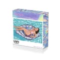 Miniatyrbild 2 av 5: Bestway Iridescent Shell Inflatable Mattress 185x114 cm Beach and Pool 43414