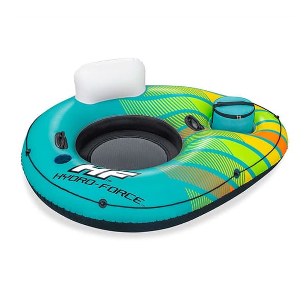 Bestway Uppblåsbart hjul med handtag och kylare Hidra-Force 169x137 cm Strand och Pool 43398